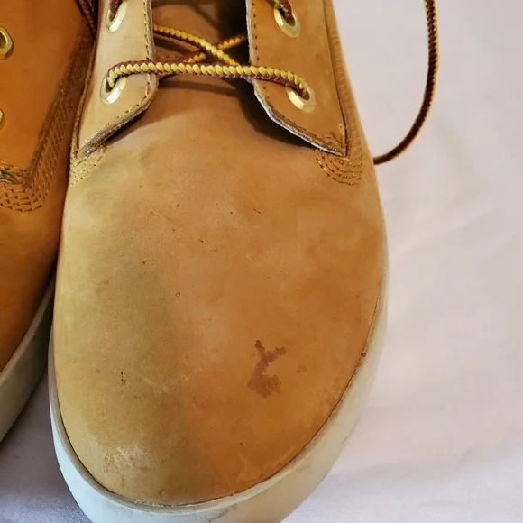 TIMBERLAND Women's Tan Nubuck Leather Work Boot Size 11 - Picture 11 of 14